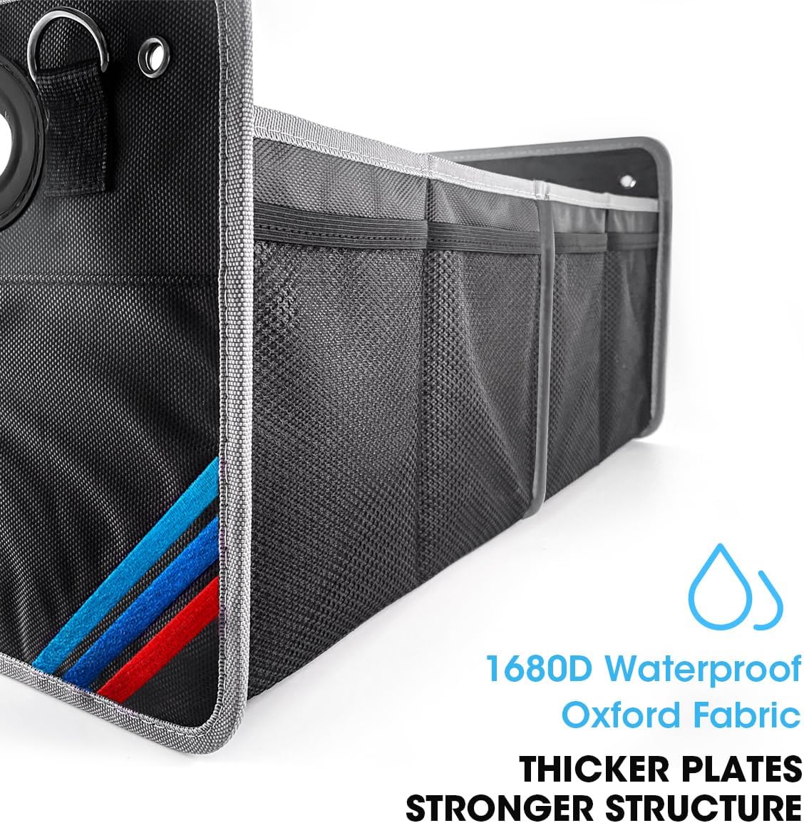 BMW Trunk Organizer – Waterproof & Foldable Storage Box for X1, X3, X5, E30 | Tools, Groceries, and Garage Gear