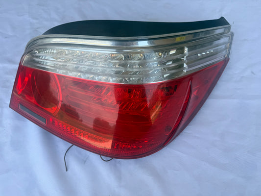 BMW OEM 5 Series E60 Rear Tail Light with Bulb Carrier 63217165740 63217361882