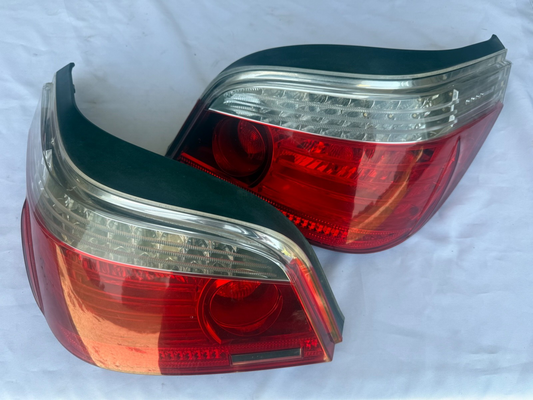 BMW OEM 5 Series E60 Rear Tail Lights SET 63217165739 63217165740