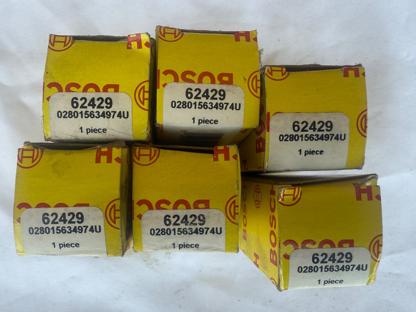 BOSCH Fuel Injectors 62429 028015634974U For BMW 325 525 750iL 850Ci & more