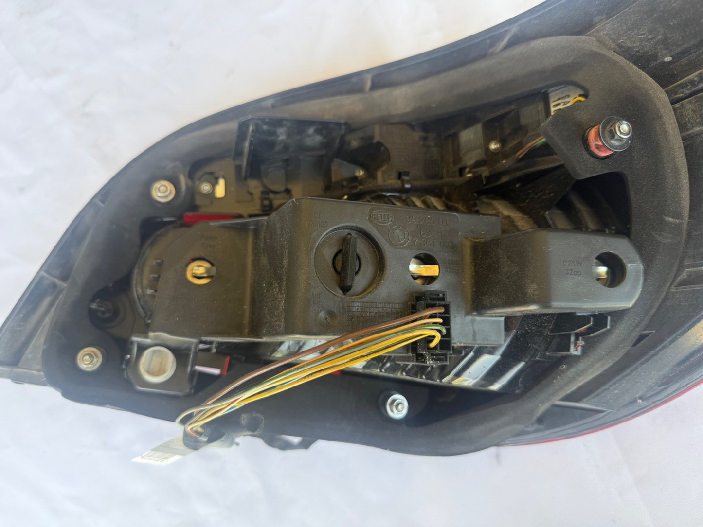 BMW OEM 5 Series E60 Rear Tail Light with Bulb Carrier 63217165739 63217361881