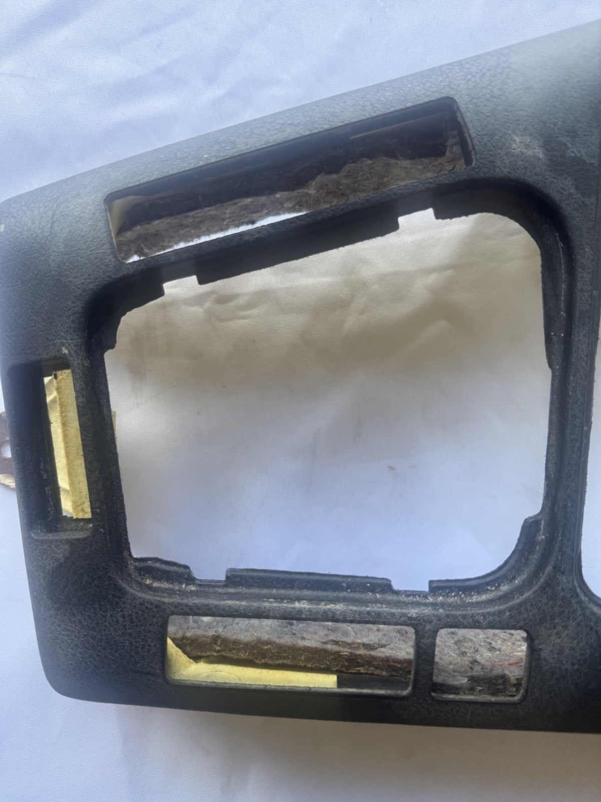BMW OEM E36 Front Storing Partition Center Trim Black/Tan