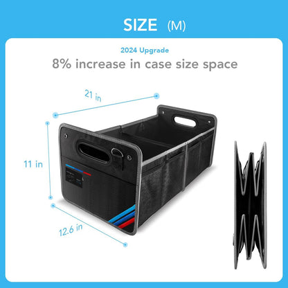 BMW Trunk Organizer – Waterproof & Foldable Storage Box for X1, X3, X5, E30 | Tools, Groceries, and Garage Gear