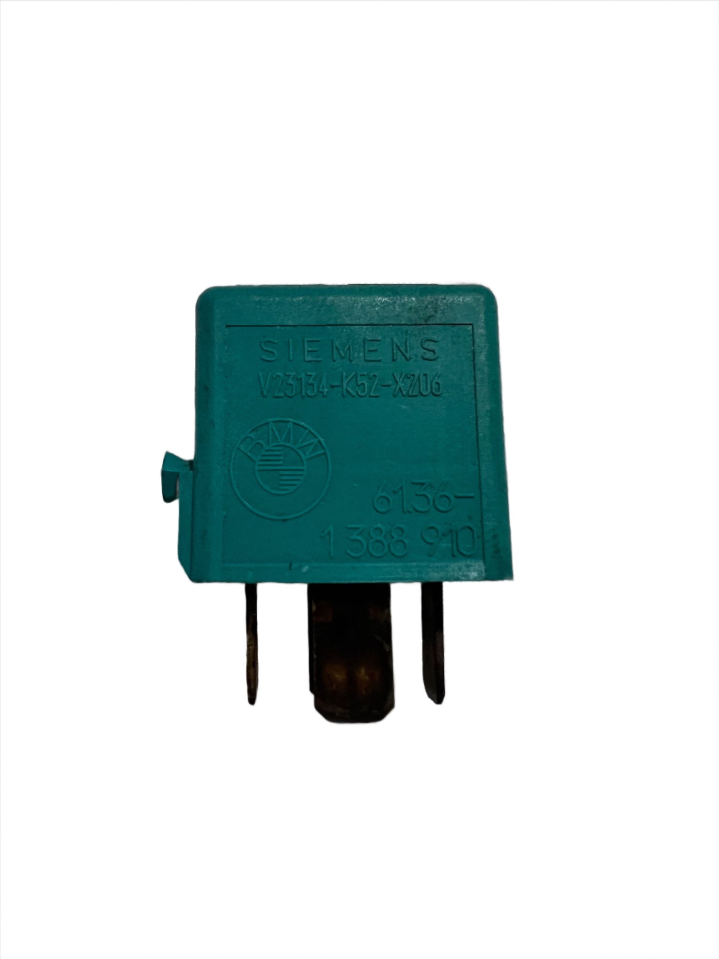 890-BMW E31 E32 E34 E36 E38 E24 Multi-Use 5-Pin Turquoise Blue Relay 61361388910