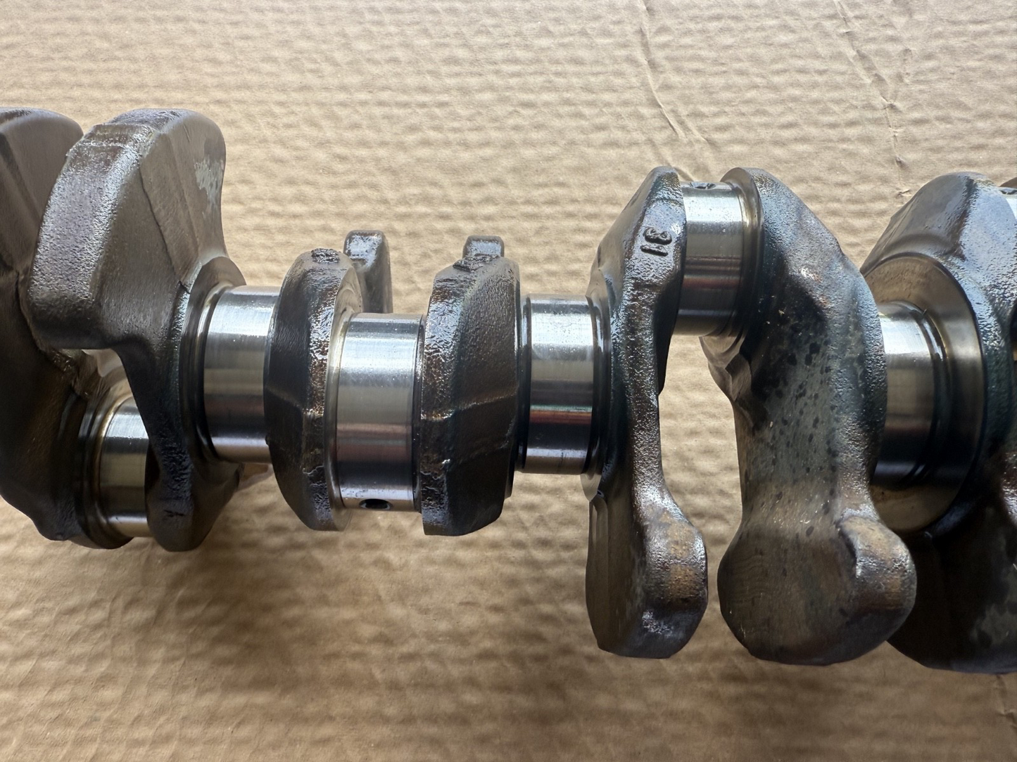 BMW OEM N54 Crankshaft 6-Bolt w/ Rods & Pistons