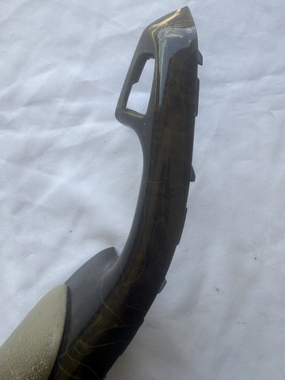 BMW OEW E46 Coupe Driver Side Arm Rest Wood Grain Beige