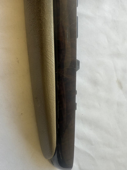 BMW OEW E46 Coupe Driver Side Arm Rest Wood Grain Beige