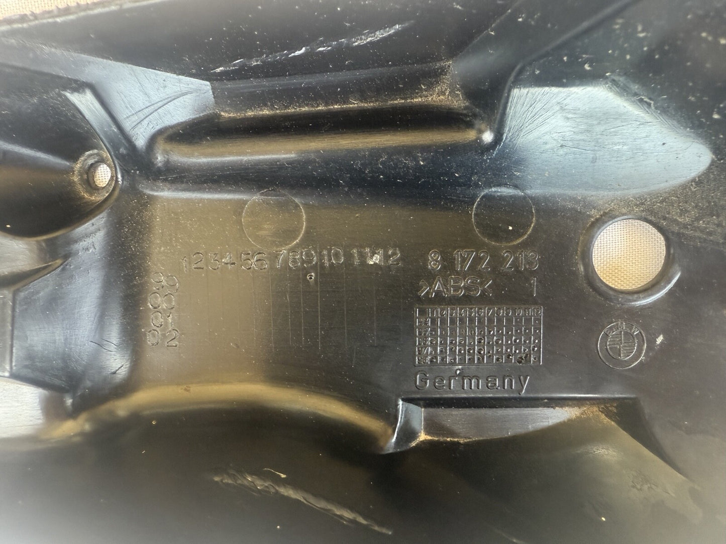 Genuine BMW E39 Door main trim panel Vent backplate Driver Side