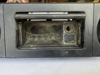 BMW OEM E36 M3 Black Center Console Frame Cup Holders Ashtray and Coin Holder