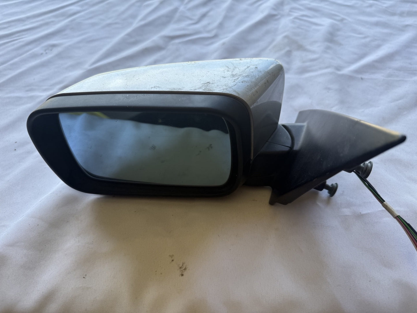 BMW OEM E39 5 Series Driver Side Mirror Right Silver