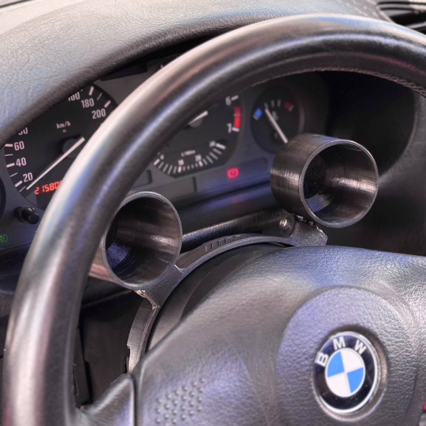 BMW E36 Steering Column Mounted 52mm Gauge Pod Holder