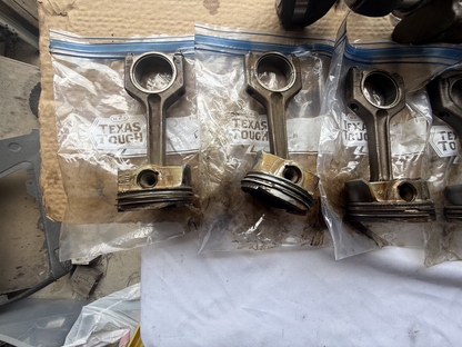 BMW OEM N54 Crankshaft 6-Bolt w/ Rods & Pistons